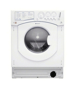 Hotpoint BHWD149 Integrated Washer Dryer, 7kg Wash/5kg Dry Load, A Energy Rating, 1400rpm Spin
